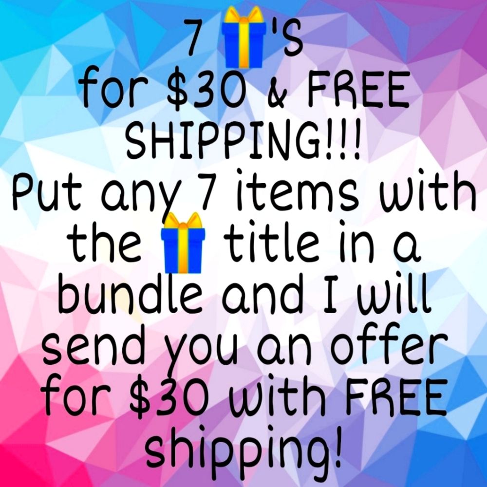 🎁🎁🎁🎁🎁🎁🎁 Bundle sale w/ free shipping!
